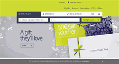 Desktop Screenshot of airbaltic.com