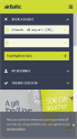 Mobile Screenshot of airbaltic.com